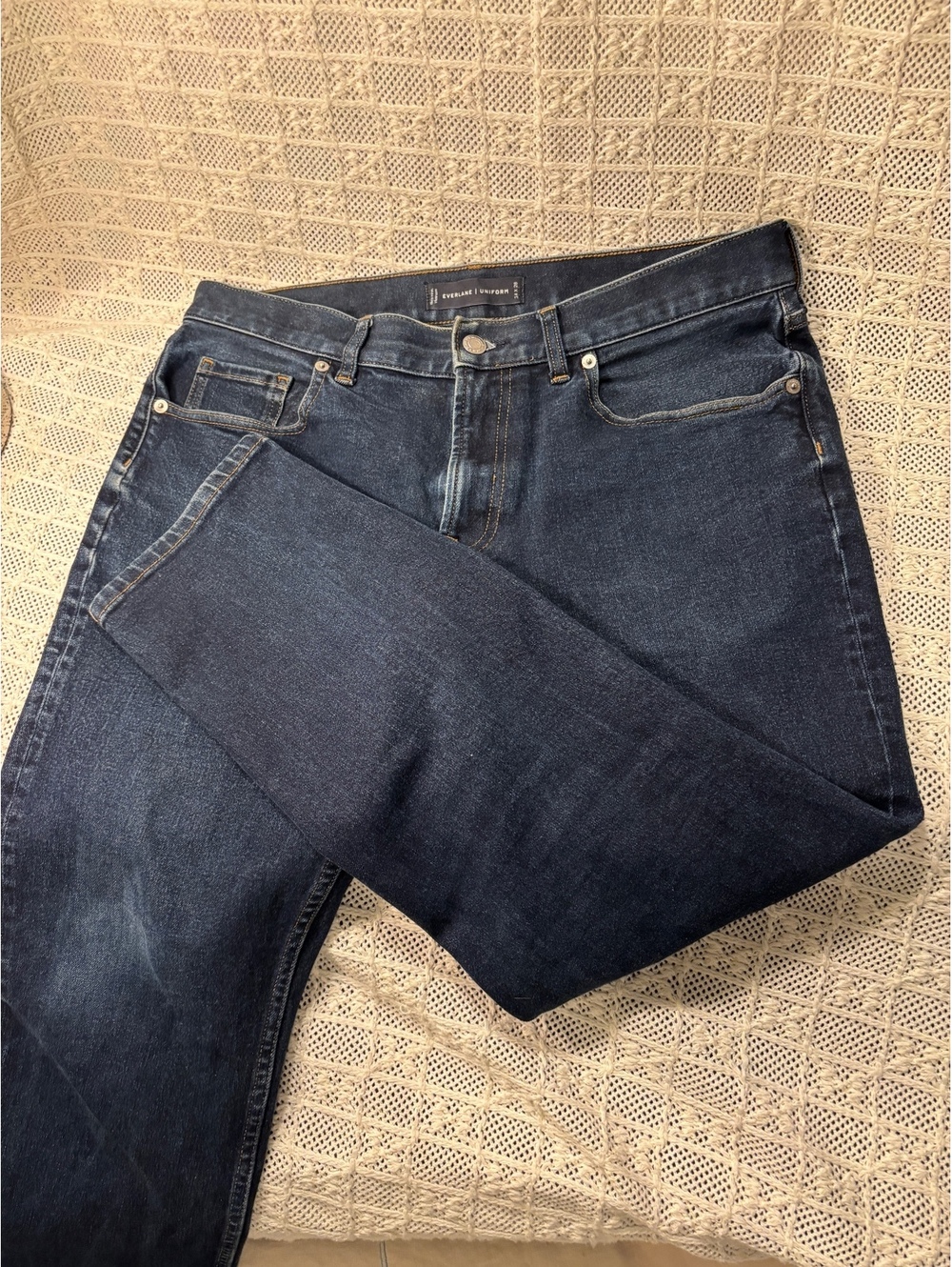Everlane Uniform blue jeans